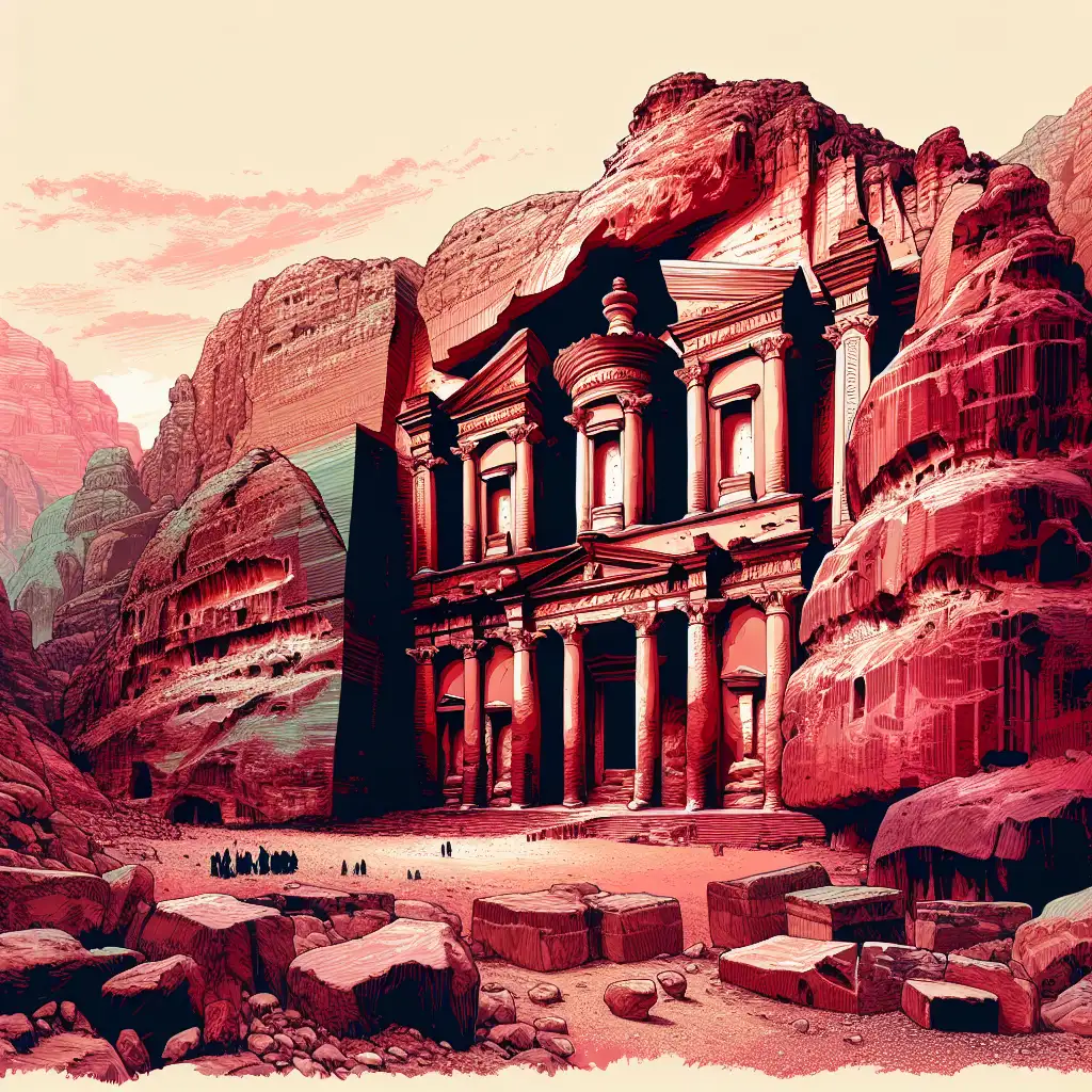 Petra: Kota Batu yang Hilang di Yordania